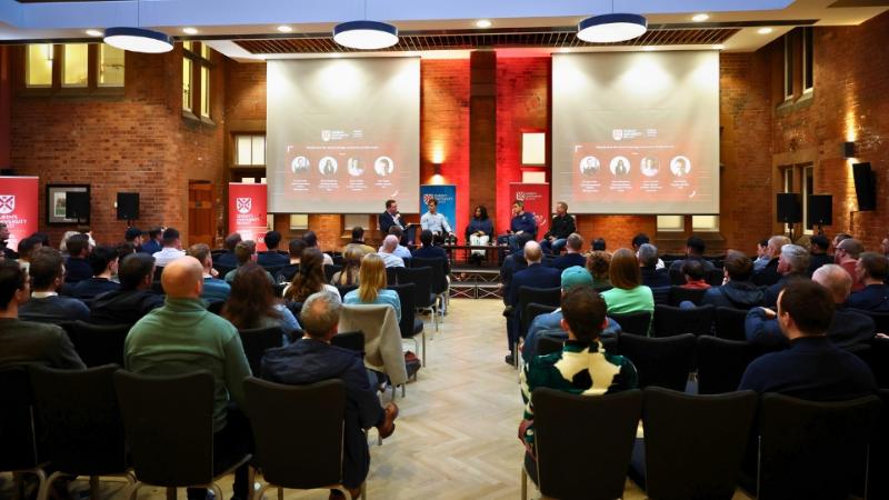 large room of people